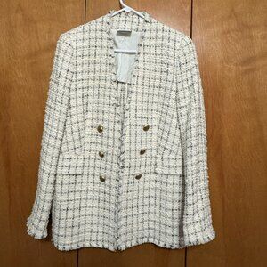 Akris Punto Long Chunk Tweed Jacket